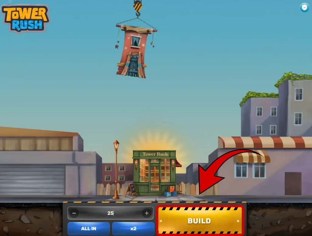 Tower Rush – Spielstart